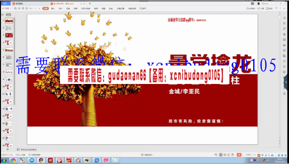 量学云讲堂金城李亚民量学擒龙融会贯通实践系列课15期原版视频