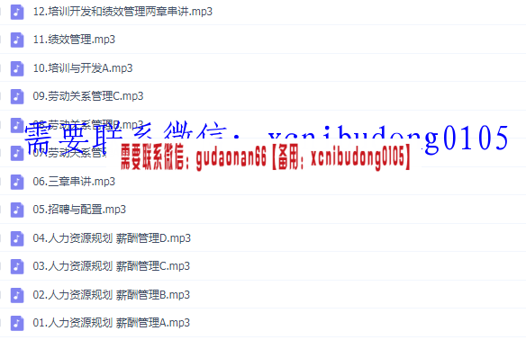 高级人力资源管理师