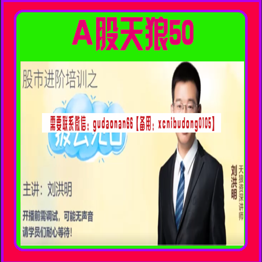 a股天狼50刘洪明股市进阶培训之拨云见日视频课程