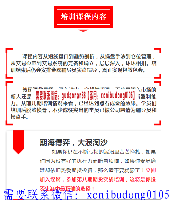 张书金九期铿锵期货兵法高清录音