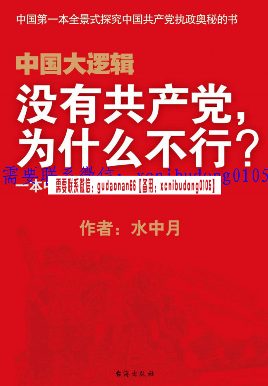 水中月中国第一本全景 式探究中国共产党执政奥秘的书中国大逻辑