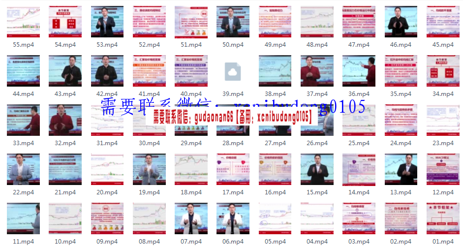 江海江氏均线天机视频课程-股市黑马捕捉利器 55集