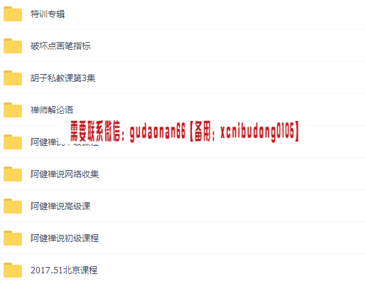 益慈缠论/阿健禅说/禅门益慈 VIP内参完整高清视频课程精选合集