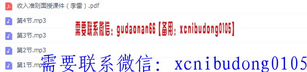 新收入准则重大变革与实务应对201708   李雷录音