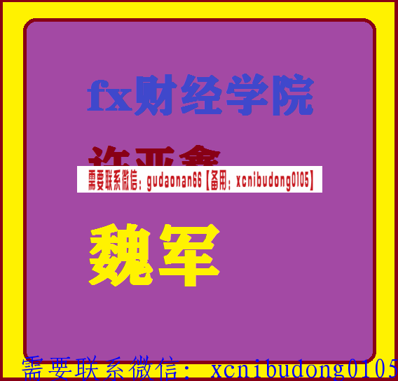 FX168魏军许亚鑫外汇交易视频课程