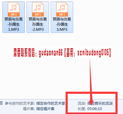 孙国生预测与交易线下高清录音5小时