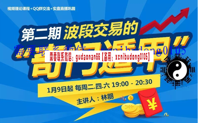 交易之家林朋波段交易的奇门遁甲视频课程