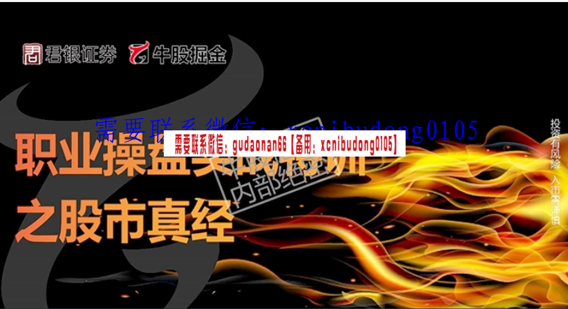 翟奇闪电N形交易法则市场行为资金管理实战操盘真经视频课程