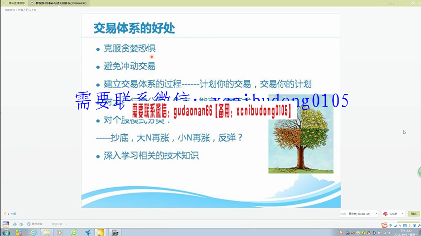 复旦求是中国操盘手训练基地邓良春四季人手把手教你构建赢家体系高清视频+ppt+公式