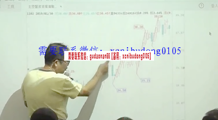 谢佳颖2019年折线N字型潮汐转浪箱体推浪测幅 主控盘波浪班10天实战培训课程（视频版）