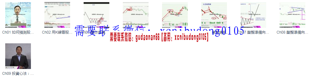蔡森简学技术分析破底翻进阶课视频课程
