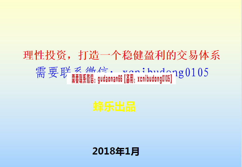 股蜂乐选股建立股票池买卖点选择稳健盈利交易系统 PPT课件系统课