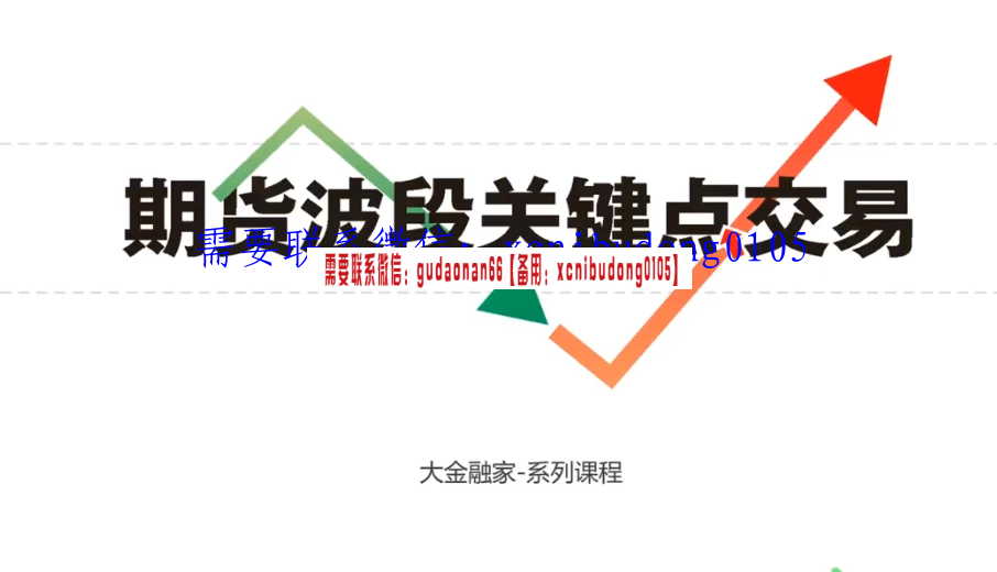 西安大金融家蒲晓伟第四期2021年波段关键点交易线下培训视频课程