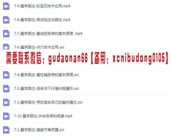 量学云讲堂智量客王晓利第7期视频课程
