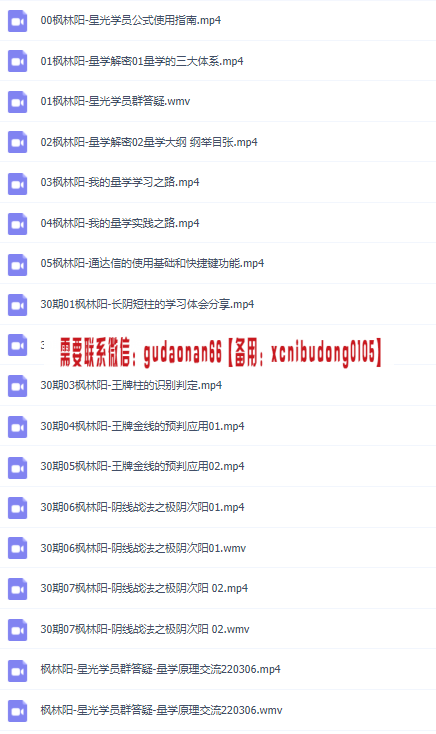量学云讲堂江宇龙枫林阳量形分析预判牛熊的走势30期视频课程