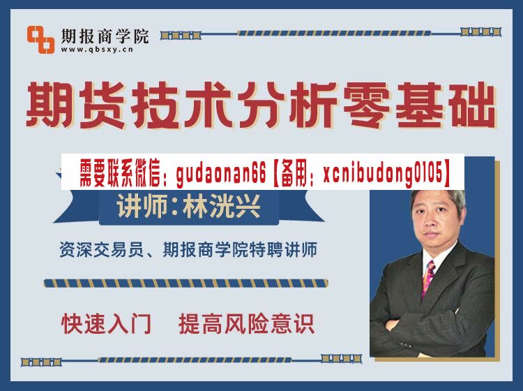 林洸兴 期货技术分析零基础 期货技术17讲