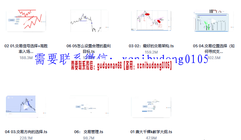 硕迎商学院唐大千  裸K看市场 期货外汇培训视频课程
