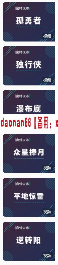 良帅说市 内部学员视频课