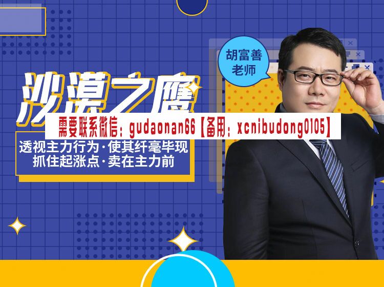 胡富善 沙漠之鹰第二期 股票视频课程