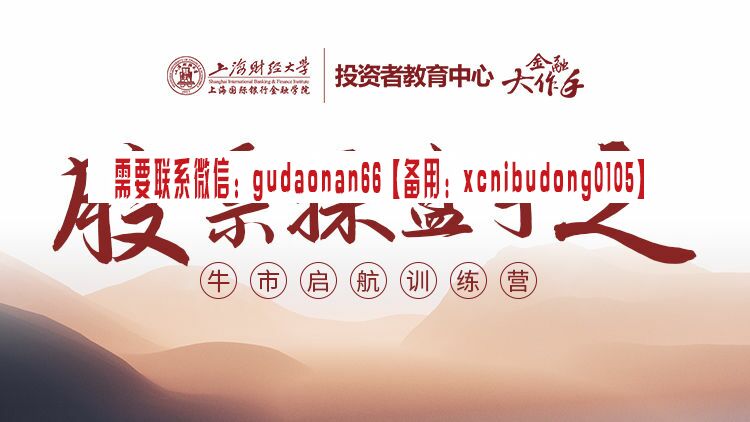 股票操盘手之牛市启航训练营1.0