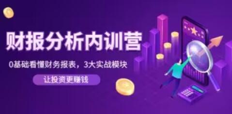 张新民 财报分析内训营 0基础看懂财务报表视频课程