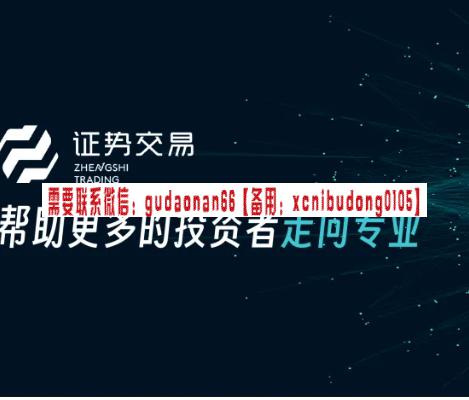 证势集团证势交易高级系统 外汇实战视频课程