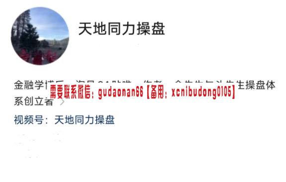 天地同力2024操盘视频课